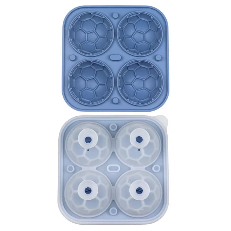 Model za led z 4 votlinami v obliki žoge z pokrovom