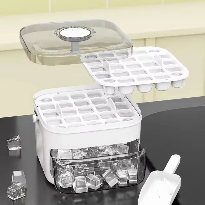 Velika dvoplastna škatla za ledene kocke
